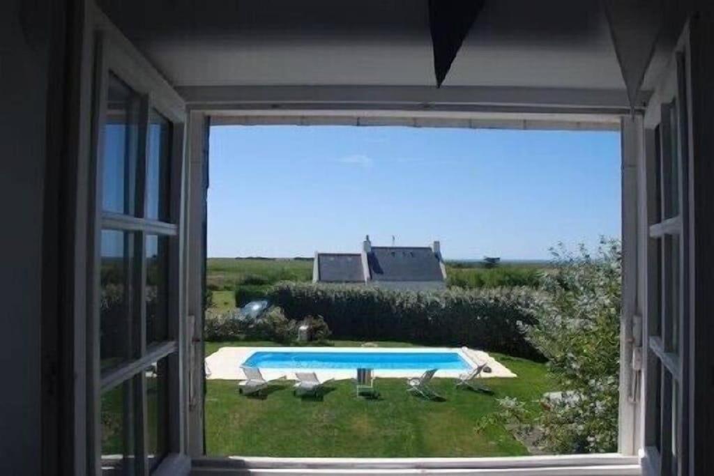 Maison "Ker Galinette " , Belle-Ile-En-Mer, Piscine Chauffee Et Jacuzzi Bangor Extérieur photo