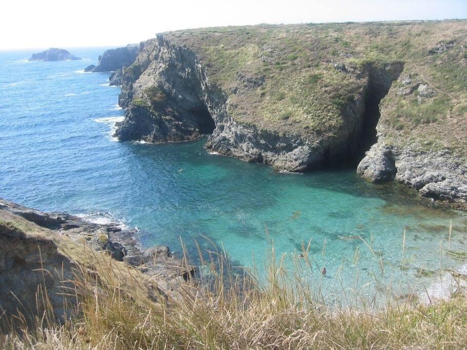 Maison "Ker Galinette " , Belle-Ile-En-Mer, Piscine Chauffee Et Jacuzzi Bangor Extérieur photo